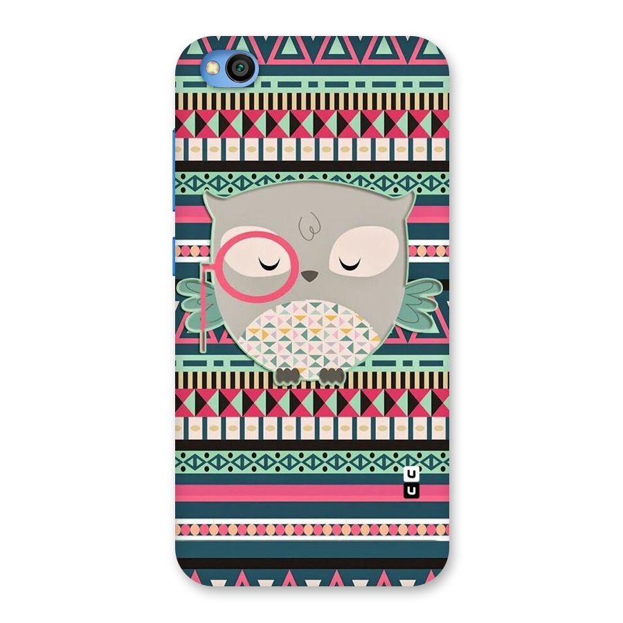 Owl Cute Pattern Back Case for Redmi Go