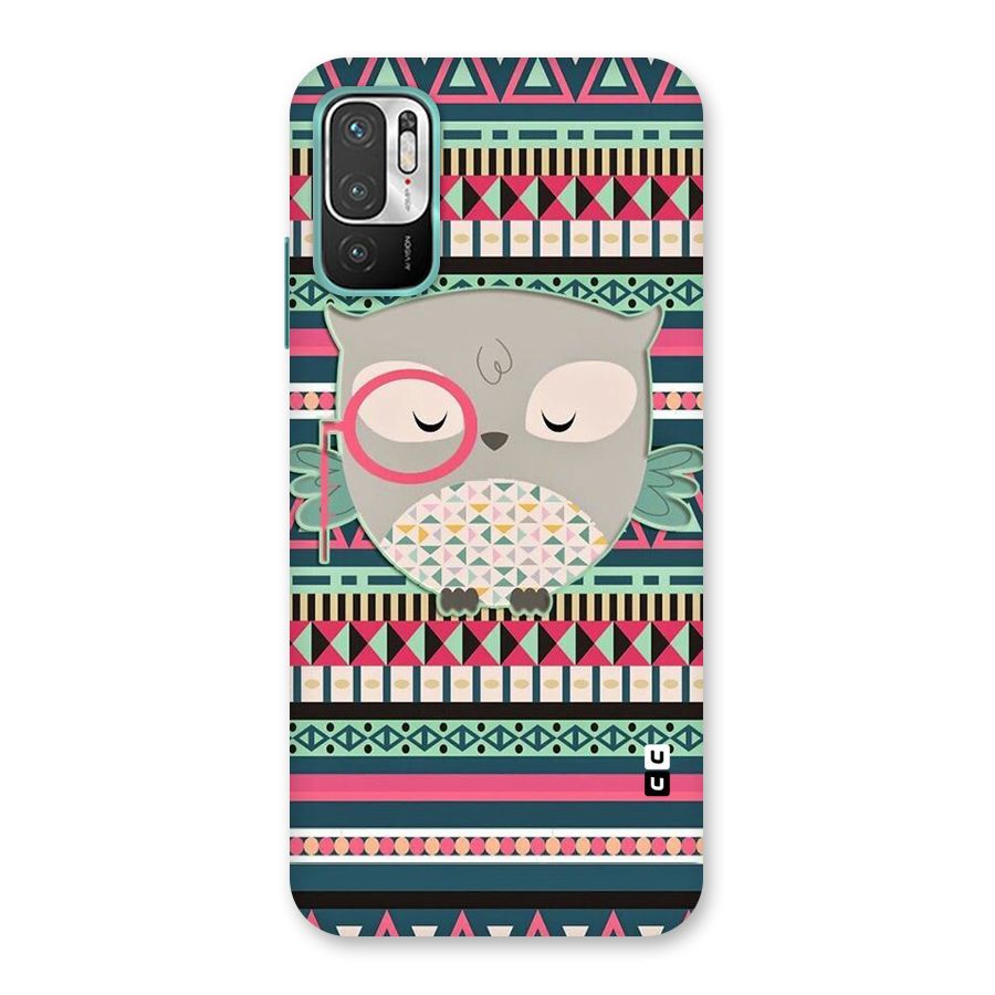Owl Cute Pattern Back Case for Redmi Note 10T 5G