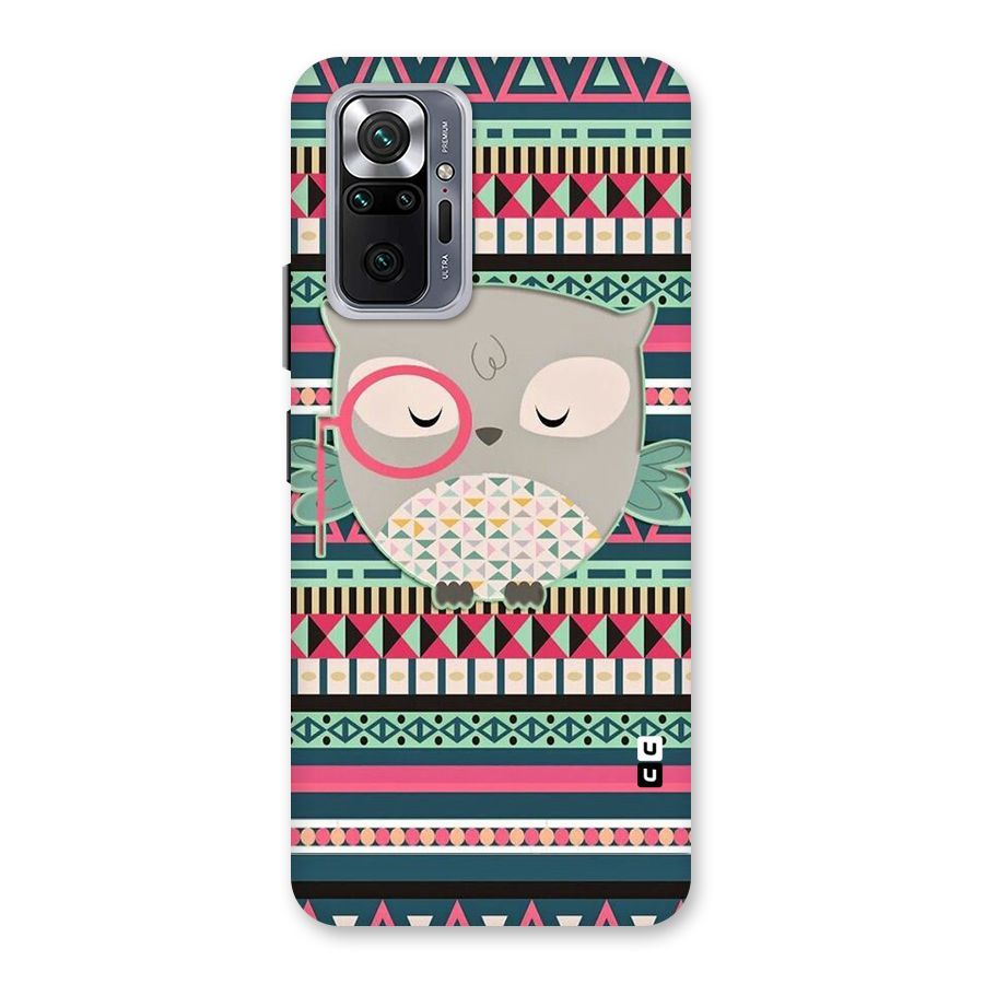 Owl Cute Pattern Back Case for Redmi Note 10 Pro Max