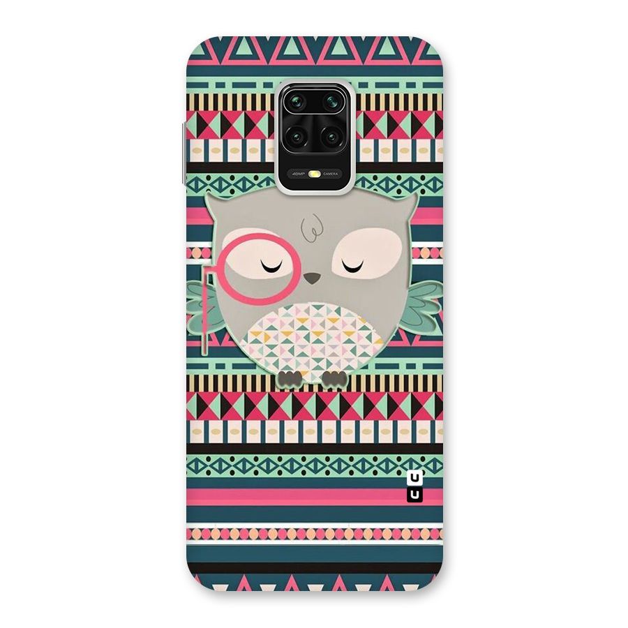Owl Cute Pattern Back Case for Redmi Note 9 Pro