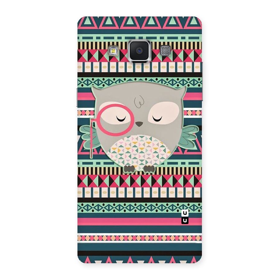 Owl Cute Pattern Back Case for Samsung Galaxy A5