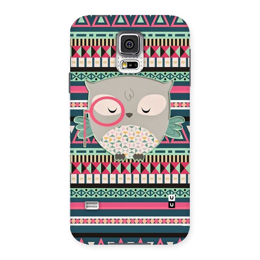 Owl Cute Pattern Back Case for Samsung Galaxy S5