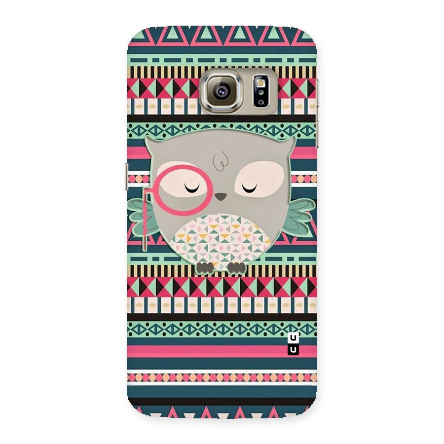Owl Cute Pattern Back Case for Samsung Galaxy S6 Edge