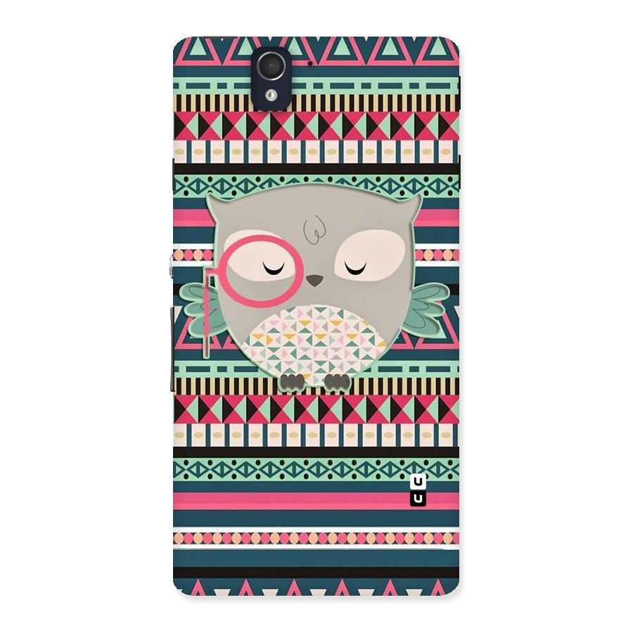 Owl Cute Pattern Back Case for Sony Xperia Z