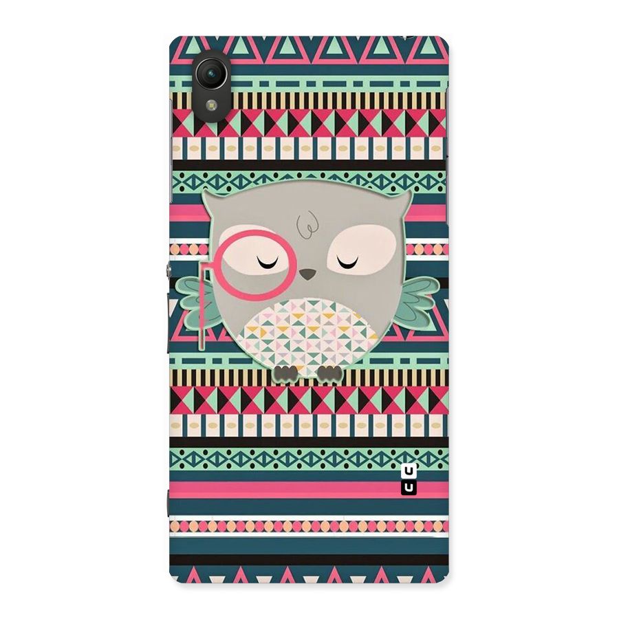 Owl Cute Pattern Back Case for Sony Xperia Z1