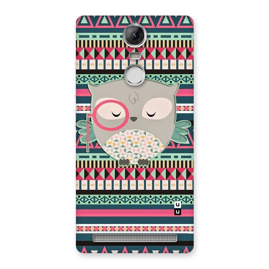 Owl Cute Pattern Back Case for Vibe K5 Note