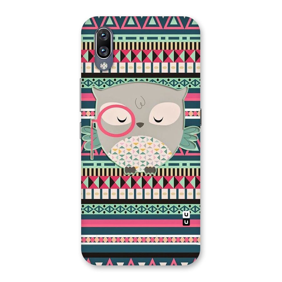 Owl Cute Pattern Back Case for Vivo NEX