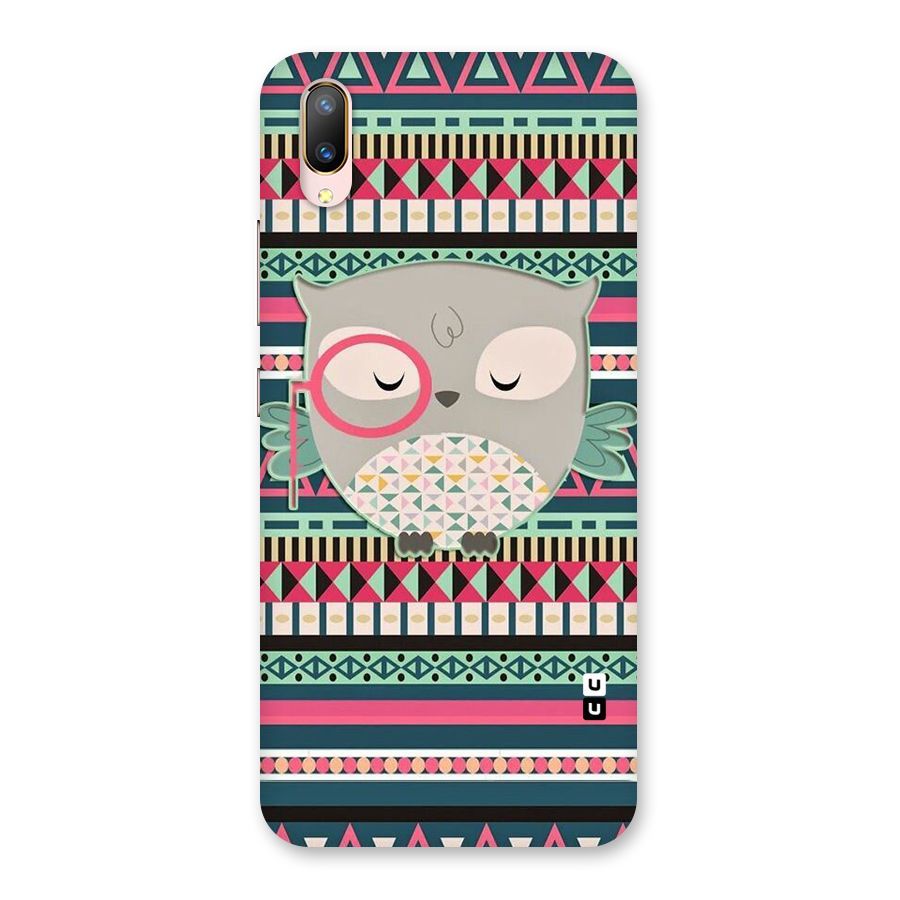 Owl Cute Pattern Back Case for Vivo V11 Pro