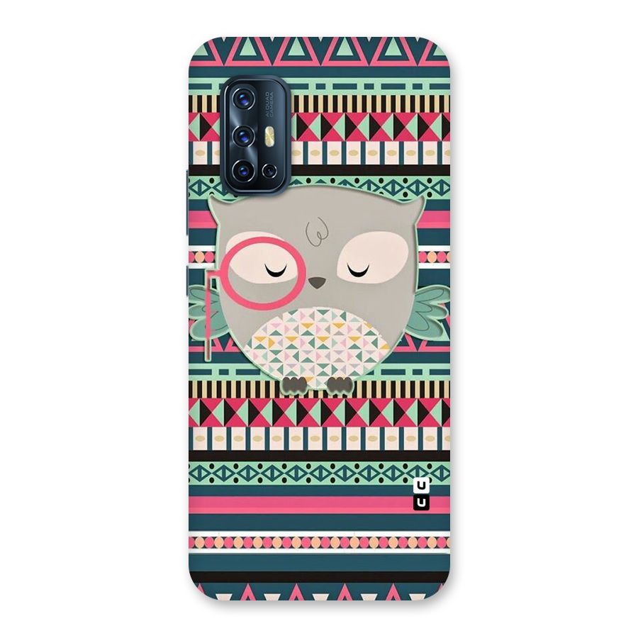 Owl Cute Pattern Back Case for Vivo V17