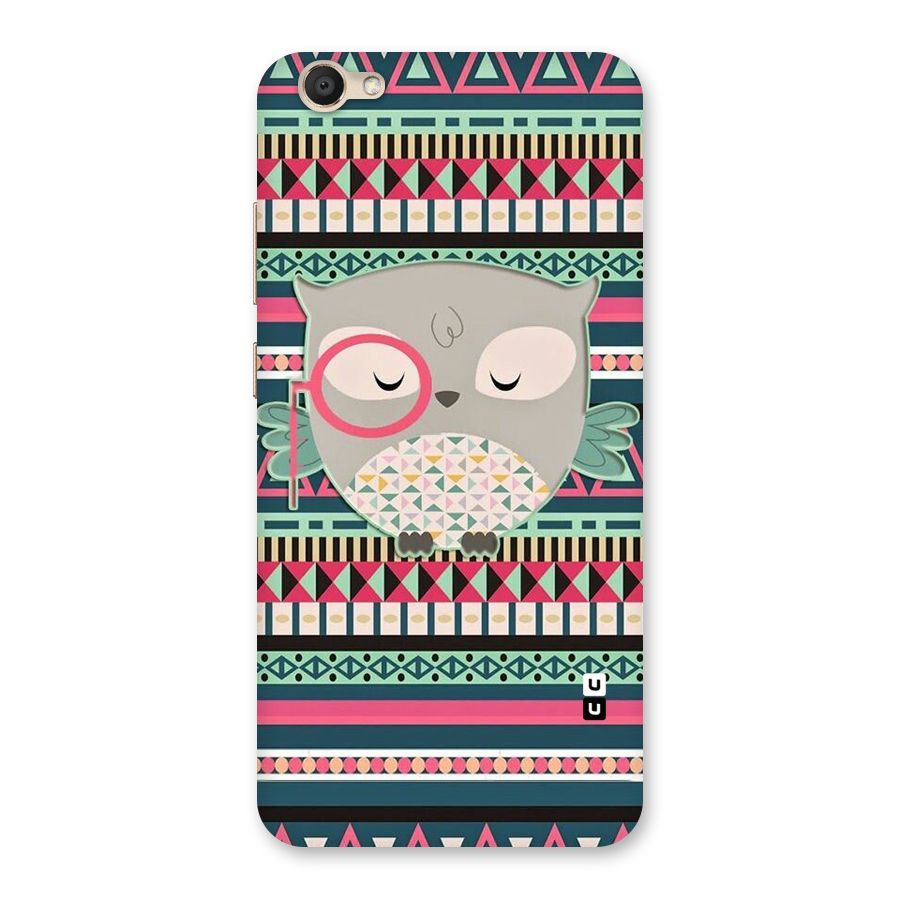 Owl Cute Pattern Back Case for Vivo V5