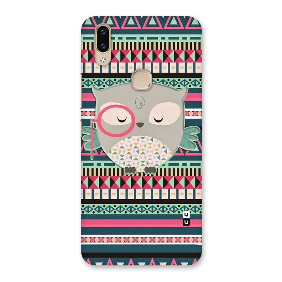 Owl Cute Pattern Back Case for Vivo V9 Youth