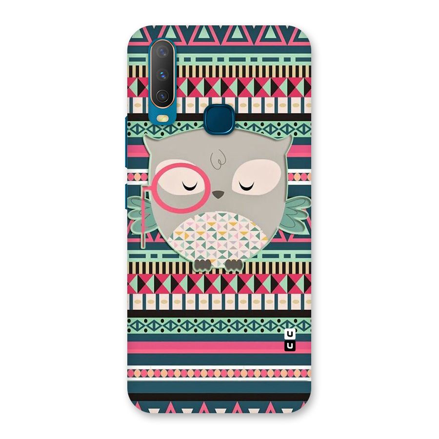 Owl Cute Pattern Back Case for Vivo Y17