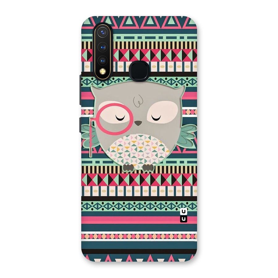 Owl Cute Pattern Back Case for Vivo Y19