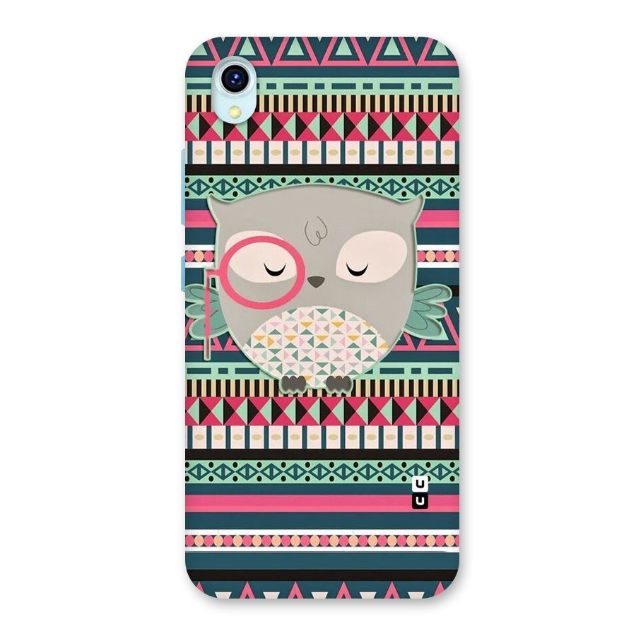 Owl Cute Pattern Back Case for Vivo Y1s