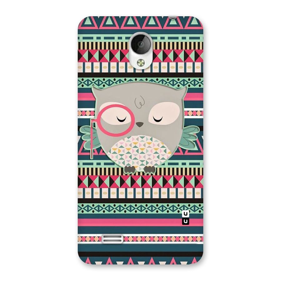 Owl Cute Pattern Back Case for Vivo Y21