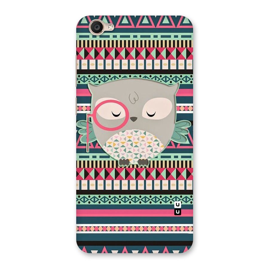 Owl Cute Pattern Back Case for Vivo Y55s