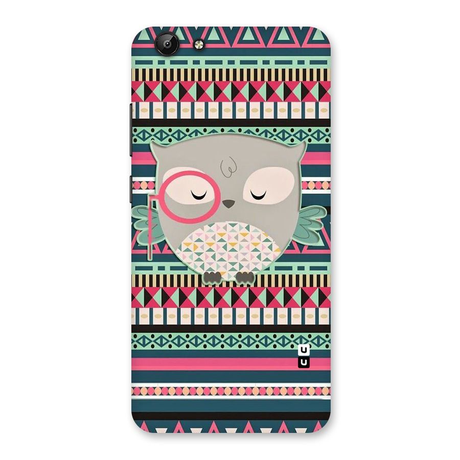 Owl Cute Pattern Back Case for Vivo Y69