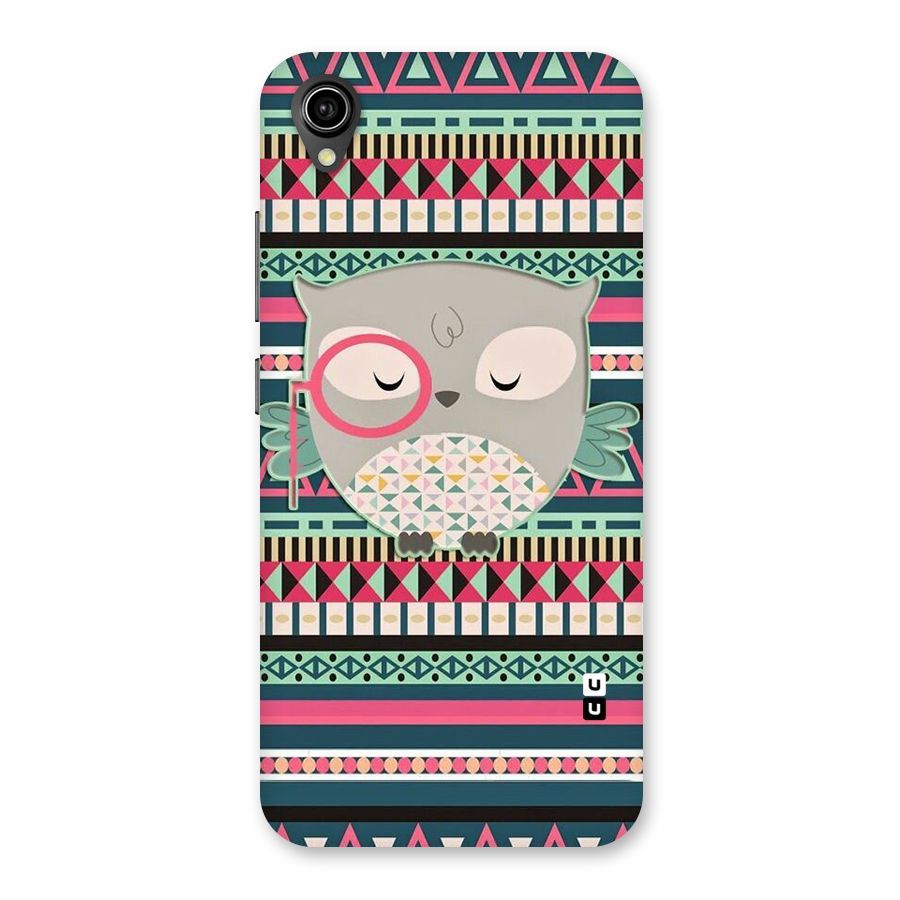 Owl Cute Pattern Back Case for Vivo Y90