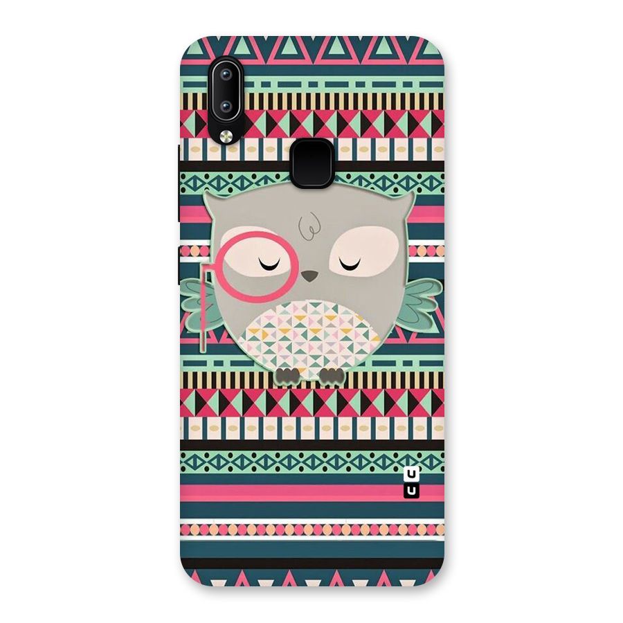 Owl Cute Pattern Back Case for Vivo Y93