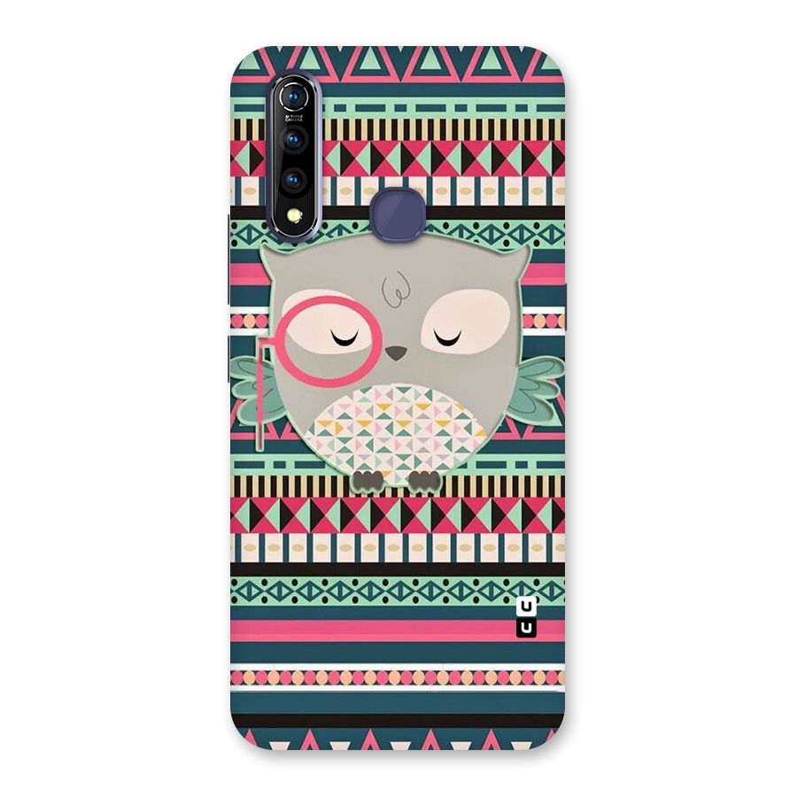 Owl Cute Pattern Back Case for Vivo Z1 Pro