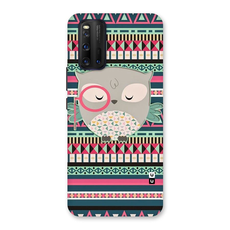 Owl Cute Pattern Back Case for Vivo iQOO 3