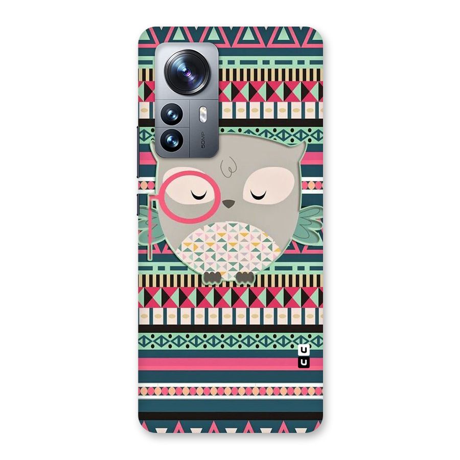 Owl Cute Pattern Back Case for Xiaomi 12 Pro