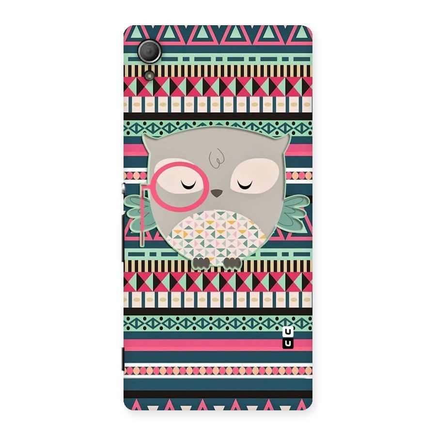 Owl Cute Pattern Back Case for Xperia Z4