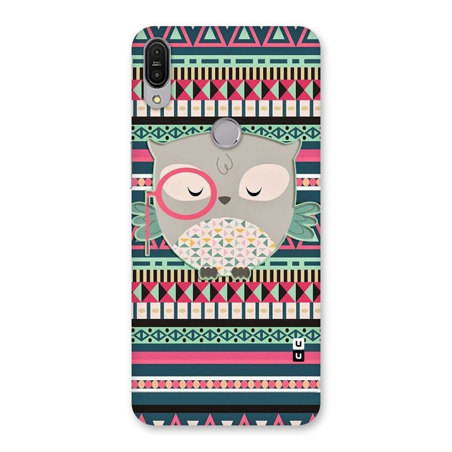 Owl Cute Pattern Back Case for Zenfone Max Pro M1