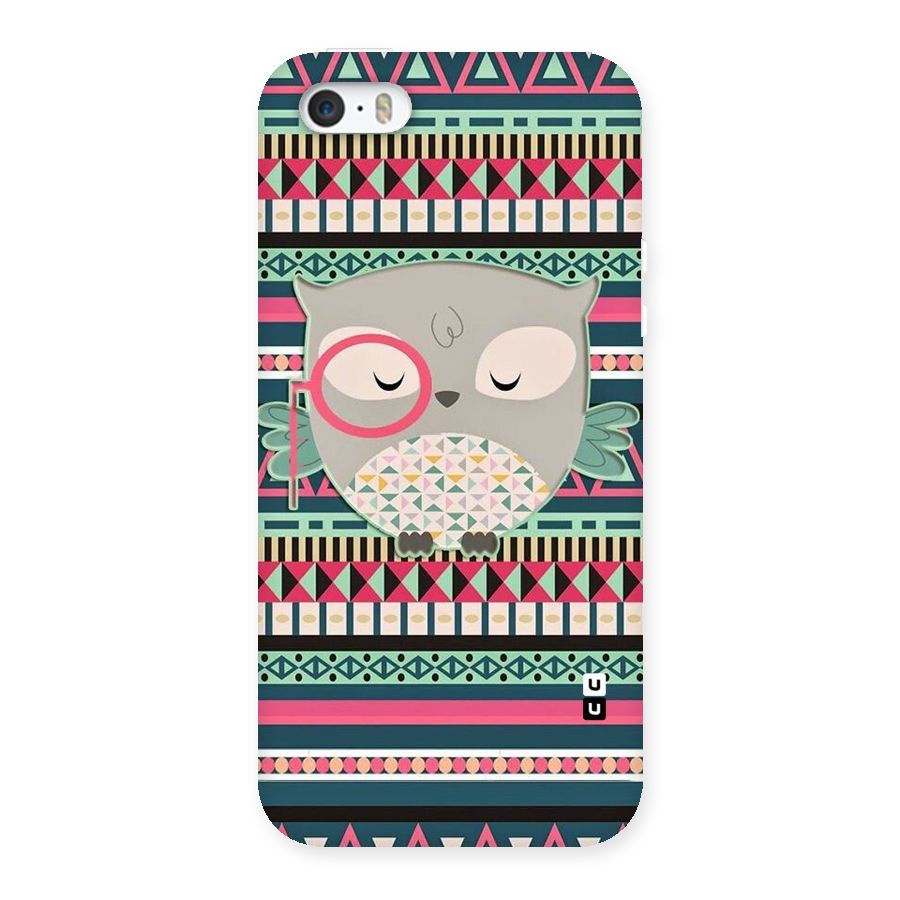 Owl Cute Pattern Back Case for iPhone 5 5S