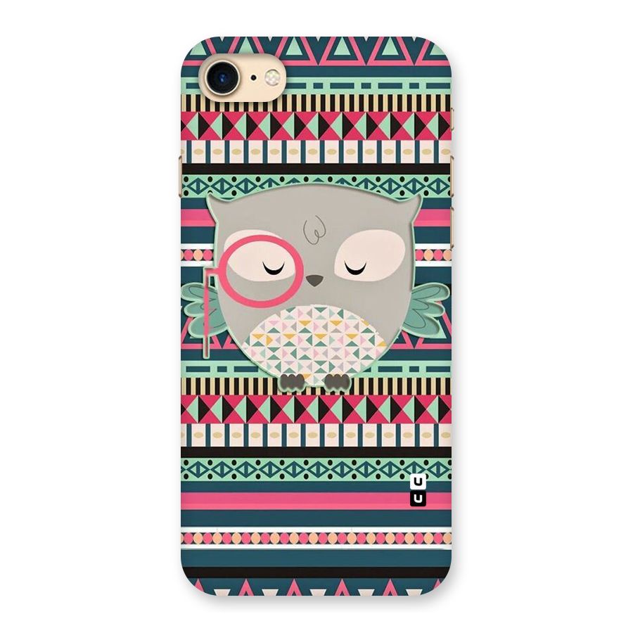 Owl Cute Pattern Back Case for iPhone 7