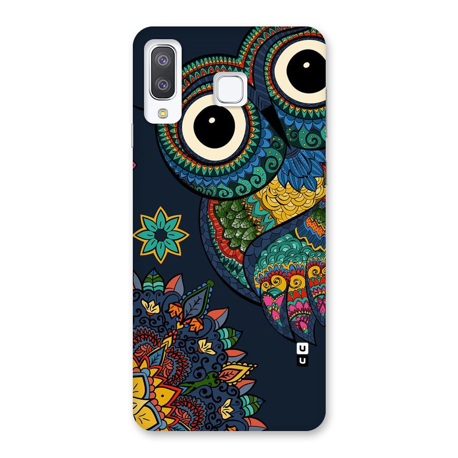 Owl Eyes Back Case for Galaxy A8 Star