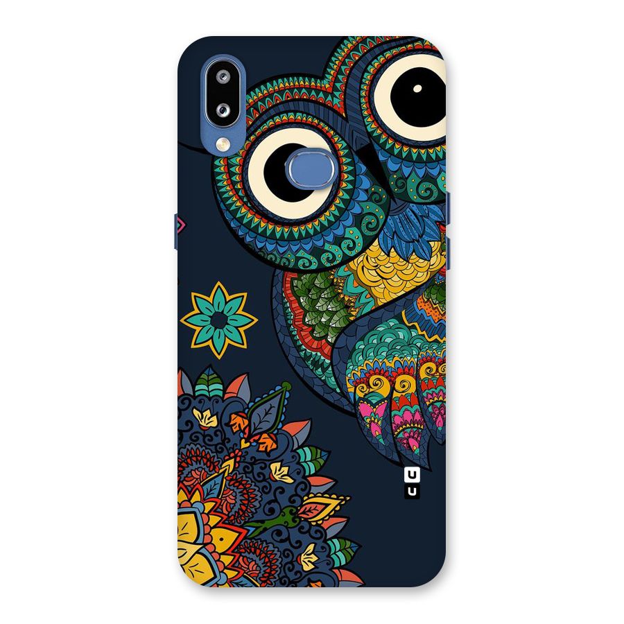 Owl Eyes Back Case for Galaxy M01s