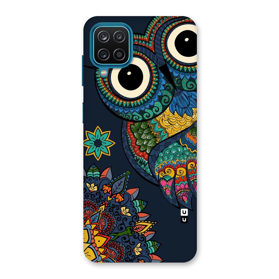 Owl Eyes Back Case for Galaxy M12