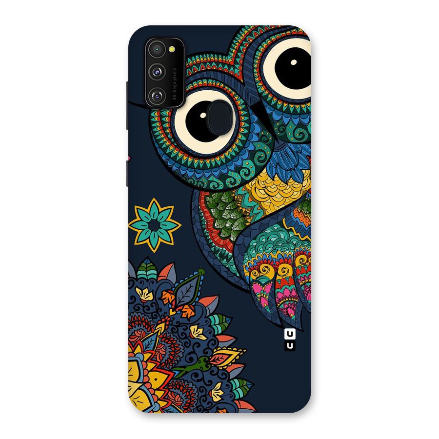 Owl Eyes Back Case for Galaxy M21