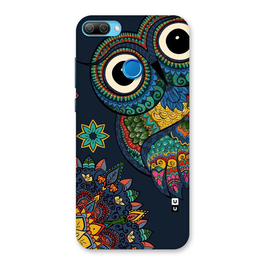 Owl Eyes Back Case for Honor 9N