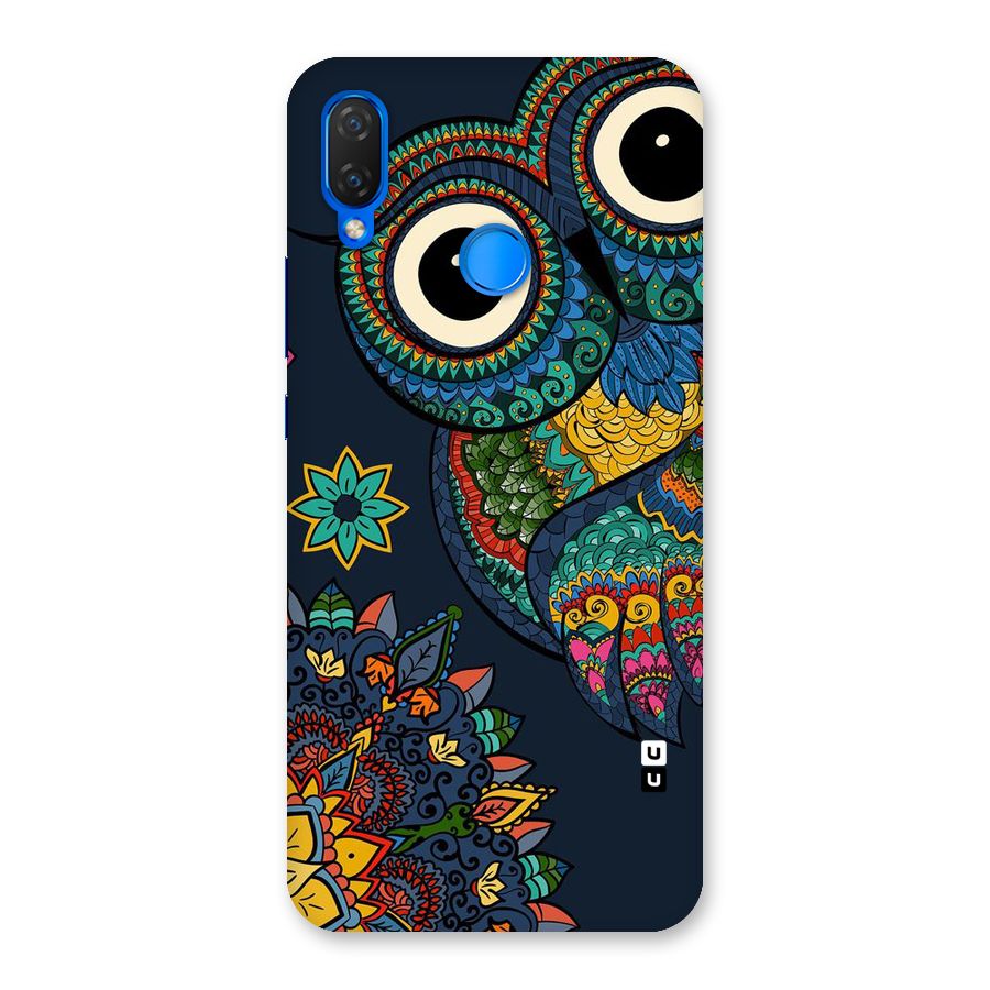 Owl Eyes Back Case for Huawei P Smart+
