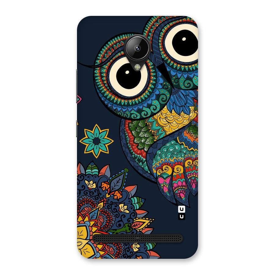 Owl Eyes Back Case for Lenovo C2