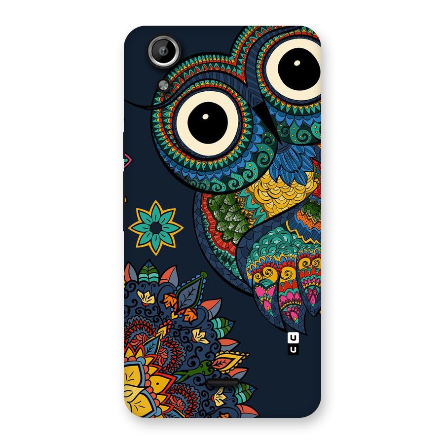 Owl Eyes Back Case for Micromax Canvas Selfie Lens Q345