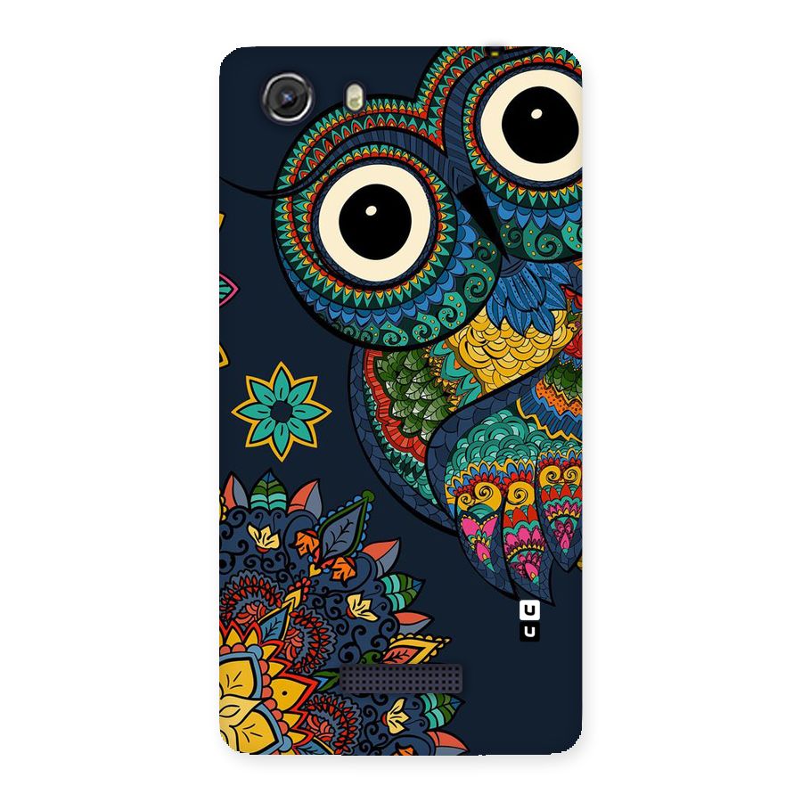 Owl Eyes Back Case for Micromax Unite 3