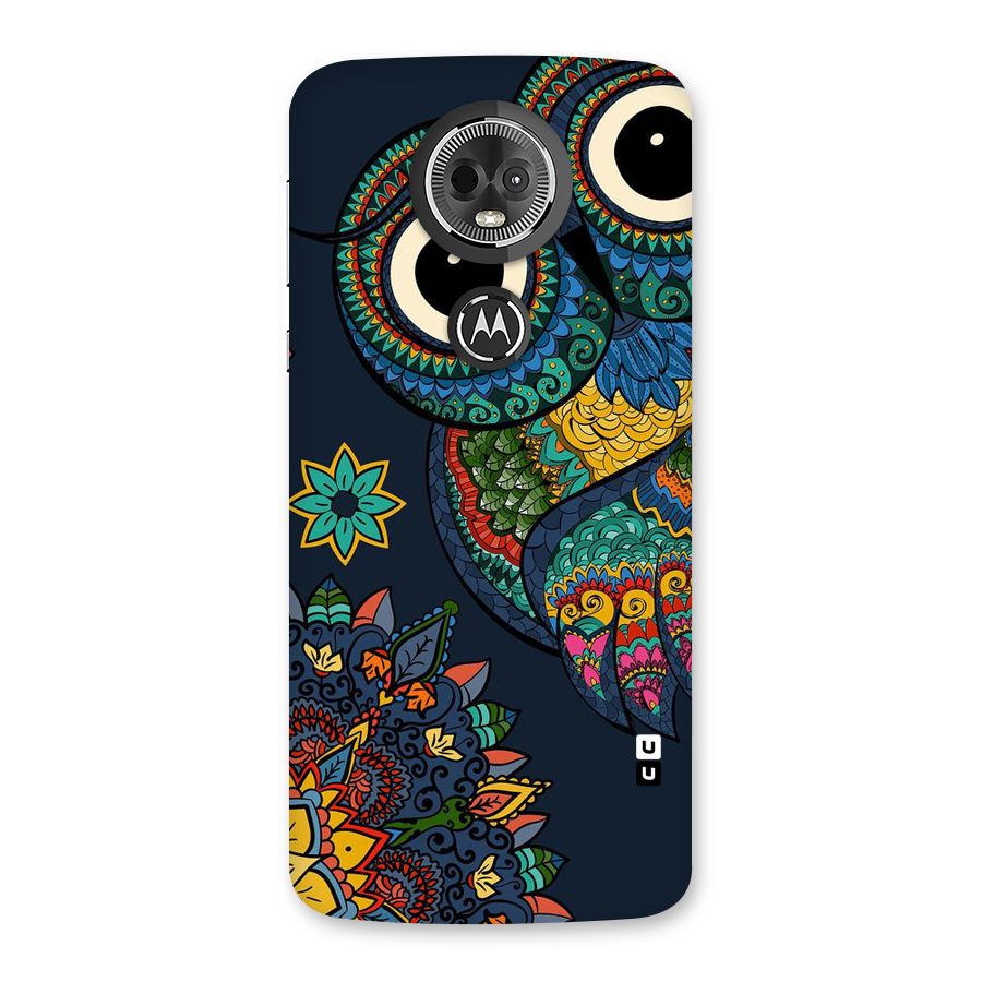 Owl Eyes Back Case for Moto E5 Plus
