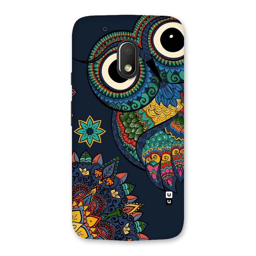 Owl Eyes Back Case for Moto G4 Play