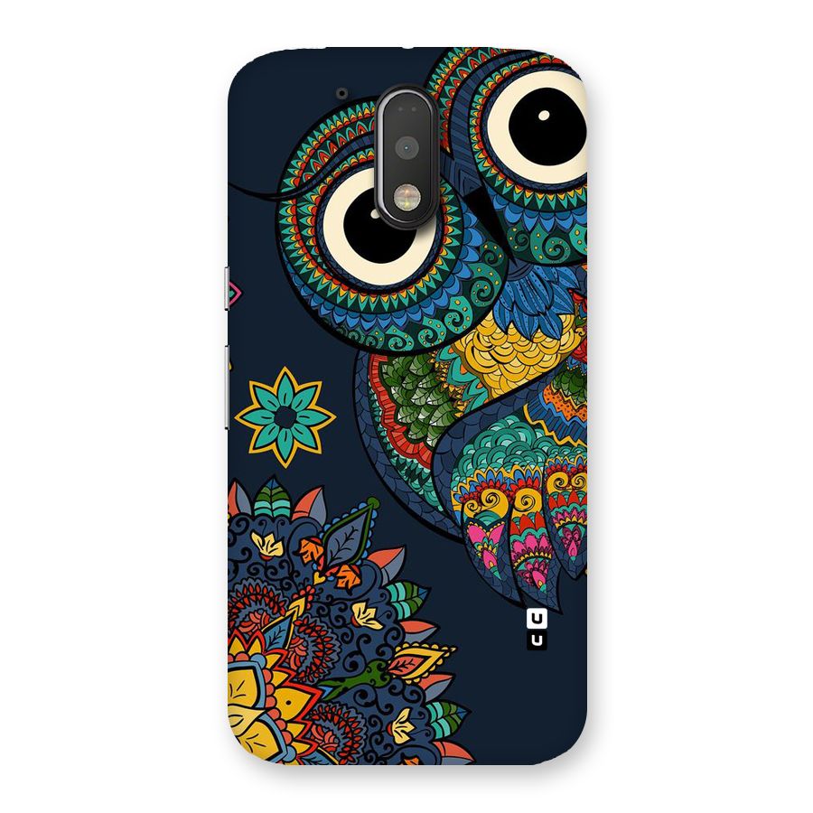 Owl Eyes Back Case for Motorola Moto G4 Plus