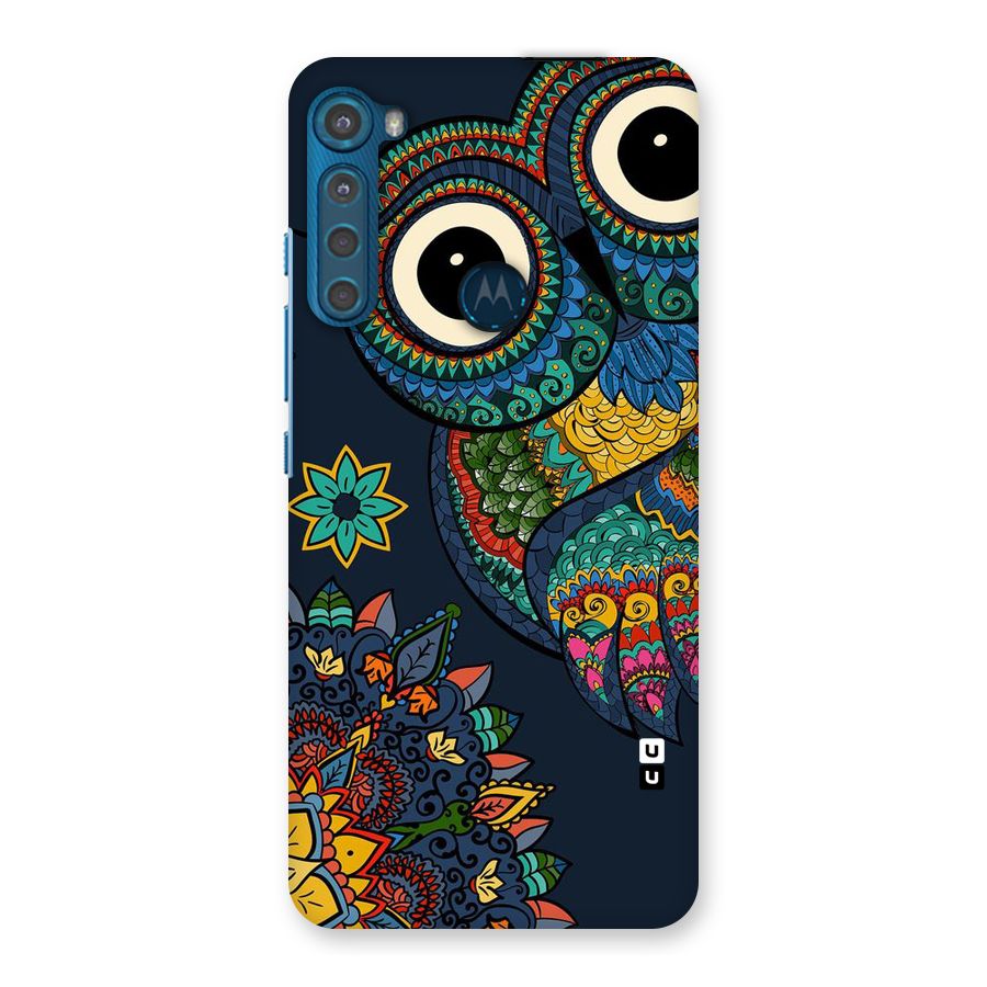 Owl Eyes Back Case for Motorola One Fusion Plus