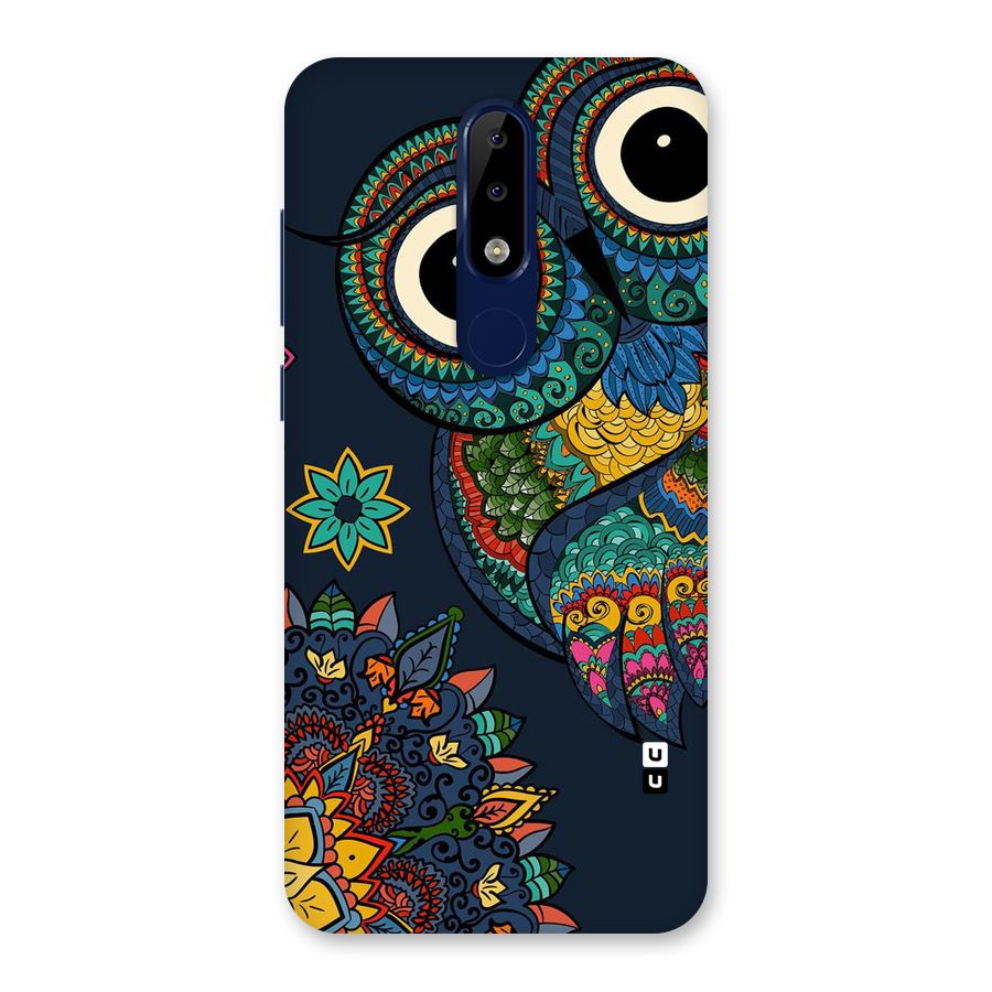 Owl Eyes Back Case for Nokia 5.1 Plus