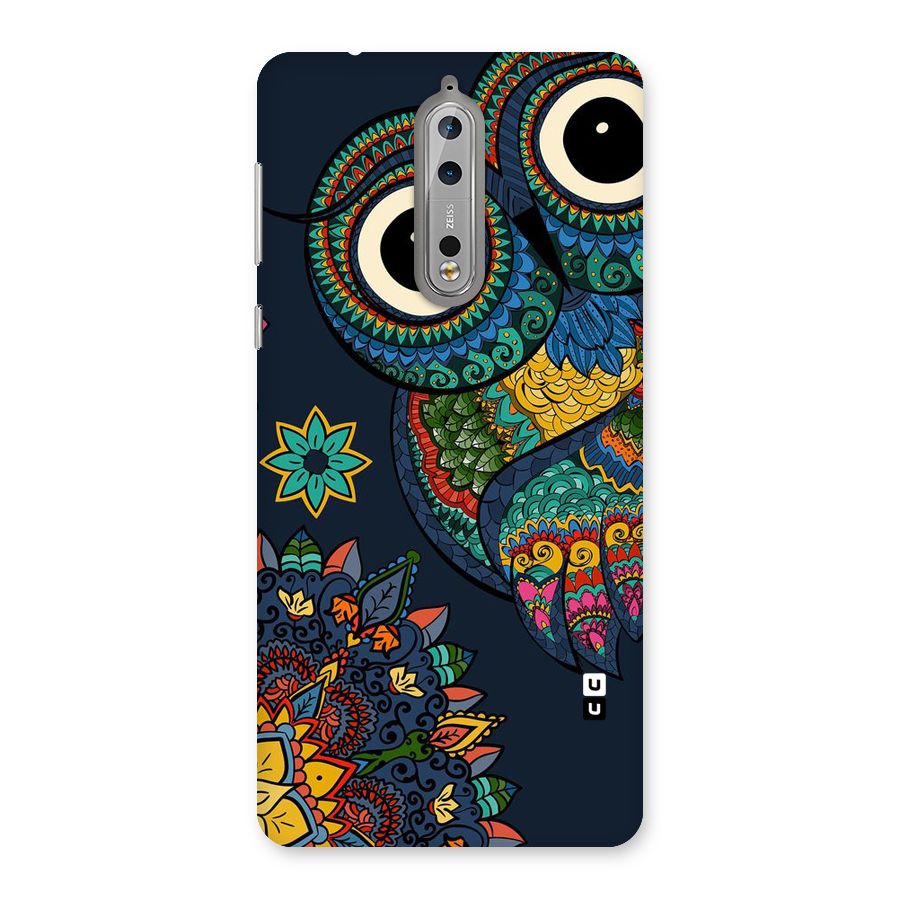 Owl Eyes Back Case for Nokia 8