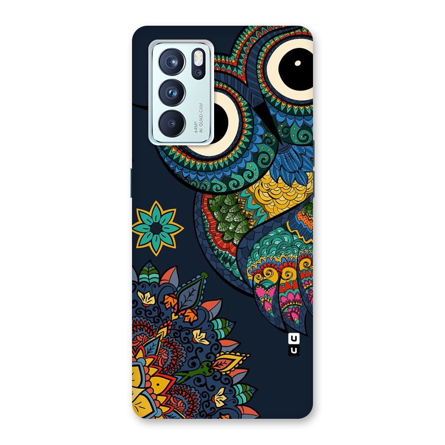Owl Eyes Back Case for Oppo Reno6 Pro 5G