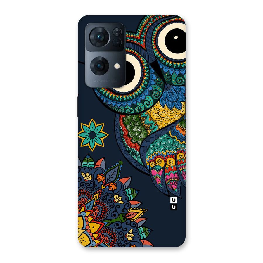 Owl Eyes Back Case for Oppo Reno7 Pro 5G