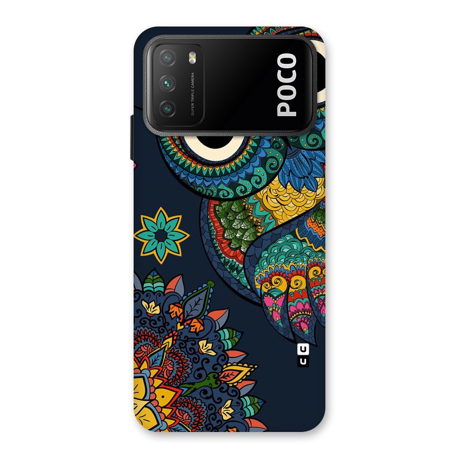 Owl Eyes Back Case for Poco M3