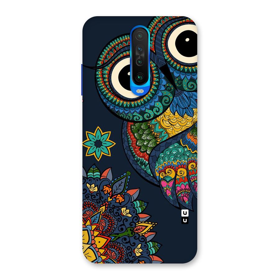 Owl Eyes Back Case for Poco X2