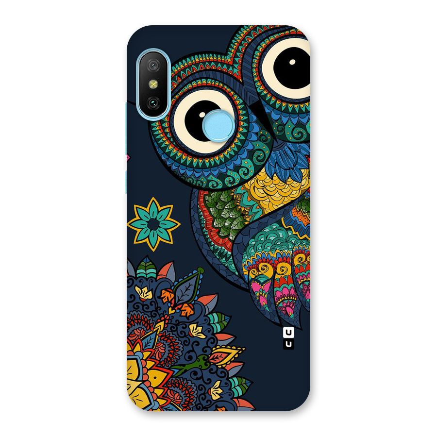 Owl Eyes Back Case for Redmi 6 Pro